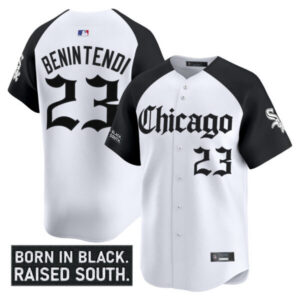 Men’s Chicago White Sox ‘Gothic South Side Edition’ Vapor Premier Limited Jersey – All Stitched