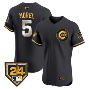 Men’s Chicago Cubs 2024 Spring Training Patch Vapor Premier Elite Jersey V2 – All Stitched