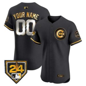 Chicago Cubs 2024 Spring Training Patch Vapor Premier Elite Custom Jersey V2 – All Stitched