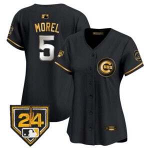 Women’s Chicago Cubs 2024 Spring Training Patch Vapor Premier Limited Jersey V2 – All Stitched