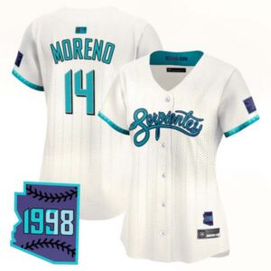 Women’s Arizona Diamondbacks 2025 City Connect Vapor Premier Limited Jersey V2 – Stitched