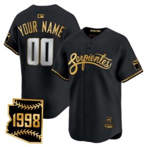 Arizona Diamondbacks 2025 City Connect Vapor Premier Limited Custom Jersey V2 – Stitched