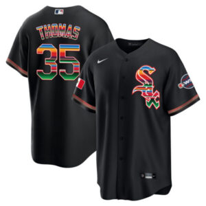 Frank Thomas Chicago White Sox Hispanic Heritage Night Jersey – All Stitched