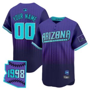 Arizona Diamondbacks 2025 City Connect Vapor Premier Limited Custom Jersey – Stitched