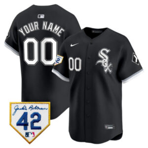 Chicago White Sox 2024 Jackie Robinson Patch Vapor Premier Limited Custom Jersey – All Stitched