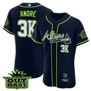 Andre 3K Atlanta Braves Atliens Jersey – All Stitched