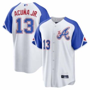 Atlanta Braves Ronald Acuna Jr. 2023 City Connect Jersey – All Stitched