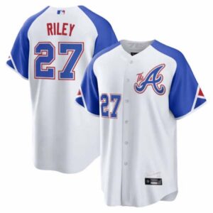Austin Riley Atlanta Braves 2023 City Connect Jersey – All Stitched