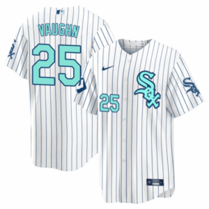 Men’s Chicago White Sox White Collection Jersey – All Stitched