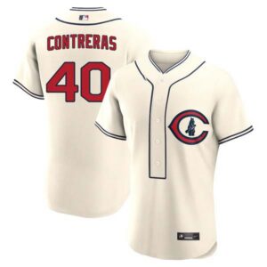 Men’s Willson Contreras Chicago Cubs Field Of Dreams Jersey – All Stitched
