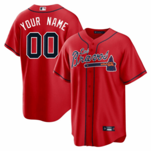 Atlanta Braves Los Bravos Custom Jersey – All Stitched