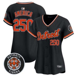 Women’s Detroit Tigers 2026 Alternate Vapor Premier Limited Jersey – All Stitched