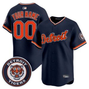 Detroit Tigers Custom Jersey – All Stitched