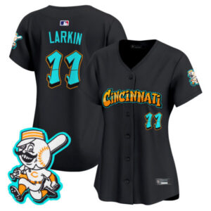 Women’s Cincinnati Reds ‘Graffiti Queen City Edition’ Vapor Premier Limited Jersey – All Stitched