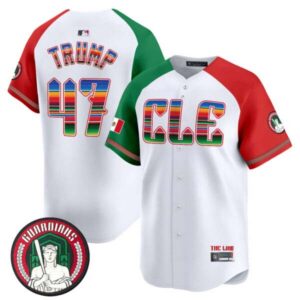 Men’s Cleveland Guardians Mexico Vapor Premier Limited Jersey – All Stitched