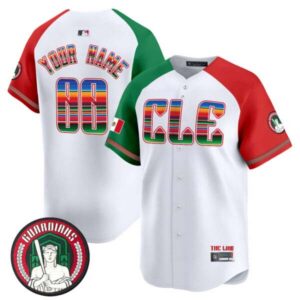 Cleveland Guardians Mexico Vapor Premier Limited Custom Jersey – All Stitched