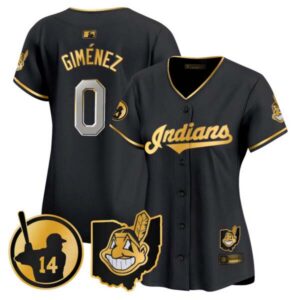 Women’s Cleveland Indians Larry Doby Patch Vapor Premier Limited Jersey – All Stitched