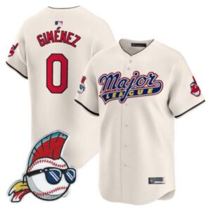 Men’s Cleveland Indians Major League Vapor Premier Limited Jersey – All Stitched
