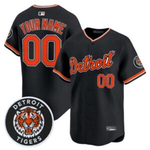 Detroit Tigers 2026 Alternate Vapor Premier Limited Custom Jersey – All Stitched