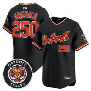 Men’s Detroit Tigers 2026 Alternate Vapor Premier Limited Jersey – All Stitched