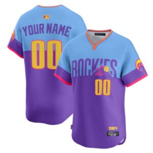 Colorado Rockies 2025 City Connect Vapor Premier Limited Custom Jersey – Stitched