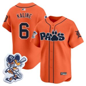 Detroit Tigers Paws Patch Vapor Premier Limited Jersey V2 – All Stitched