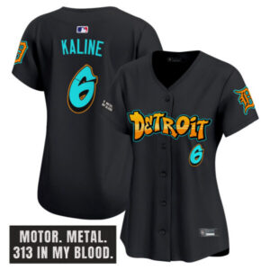 Women’s Detroit Tigers ‘Graffiti Motor City Edition’ Vapor Premier Limited Jersey – All Stitched
