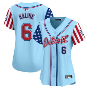 Women’s Detroit Tigers 2025 Independence Day Vapor Premier Limited Jersey – All Stitched