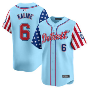 Men’s Detroit Tigers 2025 Independence Day Vapor Premier Limited Jersey – All Stitched