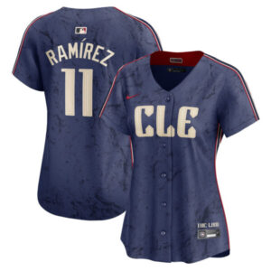 Women’s Cleveland Guardians Navy 2024 City Connect Vapor Premier Limited Jersey – All Stitched