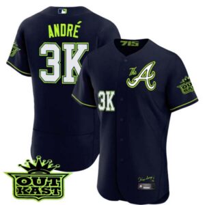 Men’s Atlanta Braves Atliens The A Flex Base Jersey – All Stitched