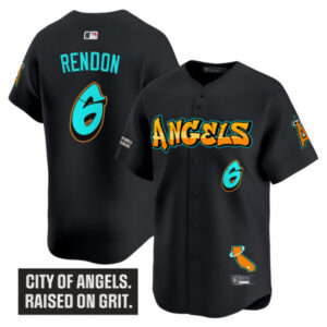 Men’s Los Angeles Angels ‘Graffiti Halo Drop Edition’ Vapor Premier Limited Jersey – All Stitched