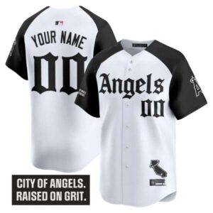 Los Angeles Angels ‘Gothic Halo Edition’ Vapor Premier Limited Custom Jersey – All Stitched