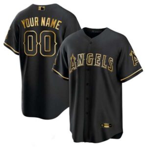 Los Angeles Angels Custom Name & Number Jersey – All Stitched