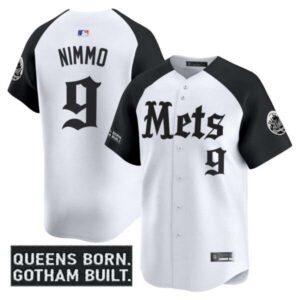 Men’s New York Mets ‘Gotham Gothic Edition’ Vapor Premier Limited Jersey – All Stitched