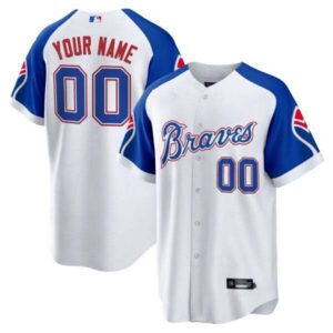 Atlanta Braves Throwback 1974 – 1982 Custom Jersey – All Stitched
