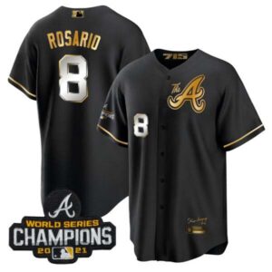 Men’s Atlanta Braves Champions City Connect Gold Cool Base Jersey – All Stitched