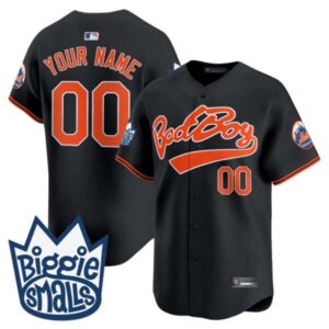 Mets Biggie Smalls Vapor Premier Limited Custom Jersey – All Stitched