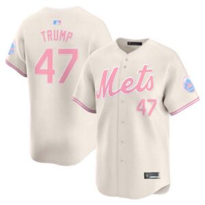 Unisex Mets Bubblegum Pink Vapor Premier Limited Jersey – All Stitched