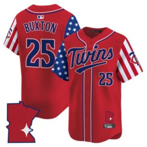 Men’s Minnesota Twins 2025 Independence Day Vapor Premier Limited Jersey – All Stitched