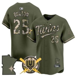 Minnesota Twins Armed Forces Day Vapor Premier Limited Jersey – All Stitched