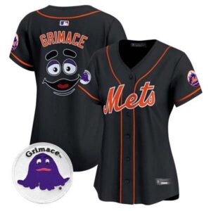 Women’s Mets Grimace Vapor Premier Limited Jersey – All Stitched
