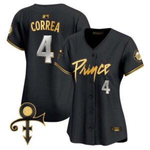 Women’s Minnesota Twins Prince Patch Vapor Premier Limited Jersey V4 – All Stitched