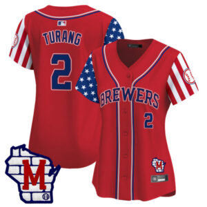 Women’s Milwaukee Brewers 2025 Independence Day Vapor Premier Limited Jersey – All Stitched