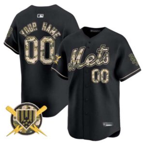 Mets Armed Forces Day Vapor Premier Limited Custom Jersey – All Stitched