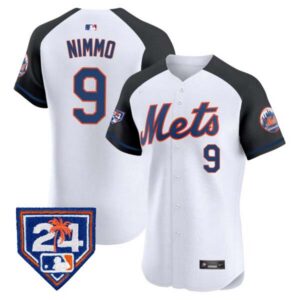 Men’s New York Mets 2024 Spring Training Vapor Premier Elite Jersey V2 – All Stitched