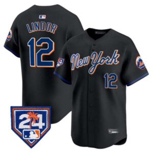 Men’s New York Mets 2024 Spring Training Vapor Premier Limited Jersey – All Stitched