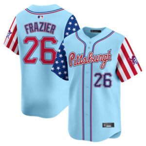 Men’s Pittsburgh Pirates 2025 Independence Day Vapor Premier Limited Jersey – All Stitched