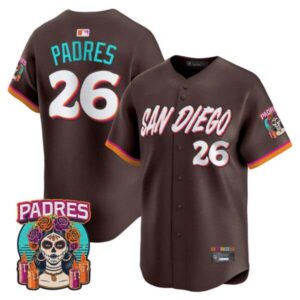 Men’s San Diego Padres 2026 City Connect Vapor Premier Limited Jersey – All Stitched