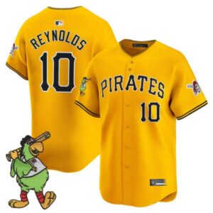 Men’s Pittsburgh Pirates Pirate Parrot Patch Vapor Premier Limited Jersey – All Stitched
